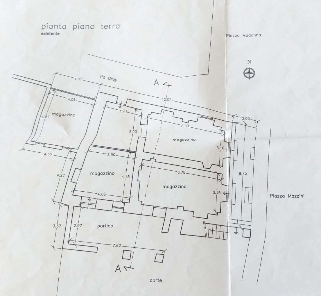 Independent house Via Roma, snc, Camporosso - floor plans 1
