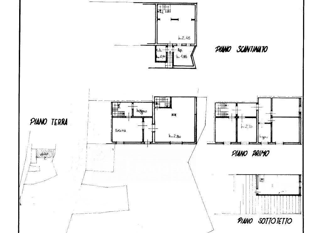 Foto 34 - Casa indipendente Via Canipaletti, Massarosa - planimetria 1
