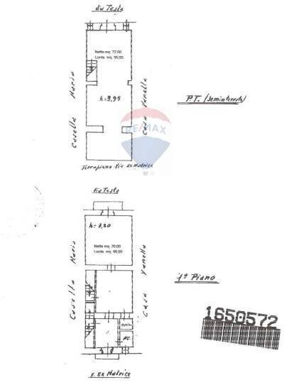 Pianta 2D - Quadrilocale Via Ex Matrice
 
18, Caltagirone - planimetria 1