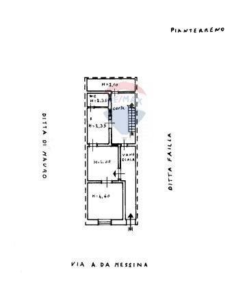 Pianta 2D - Semi-detached house Via Antonello Da Messina
 
59, Catania - floor plans 1