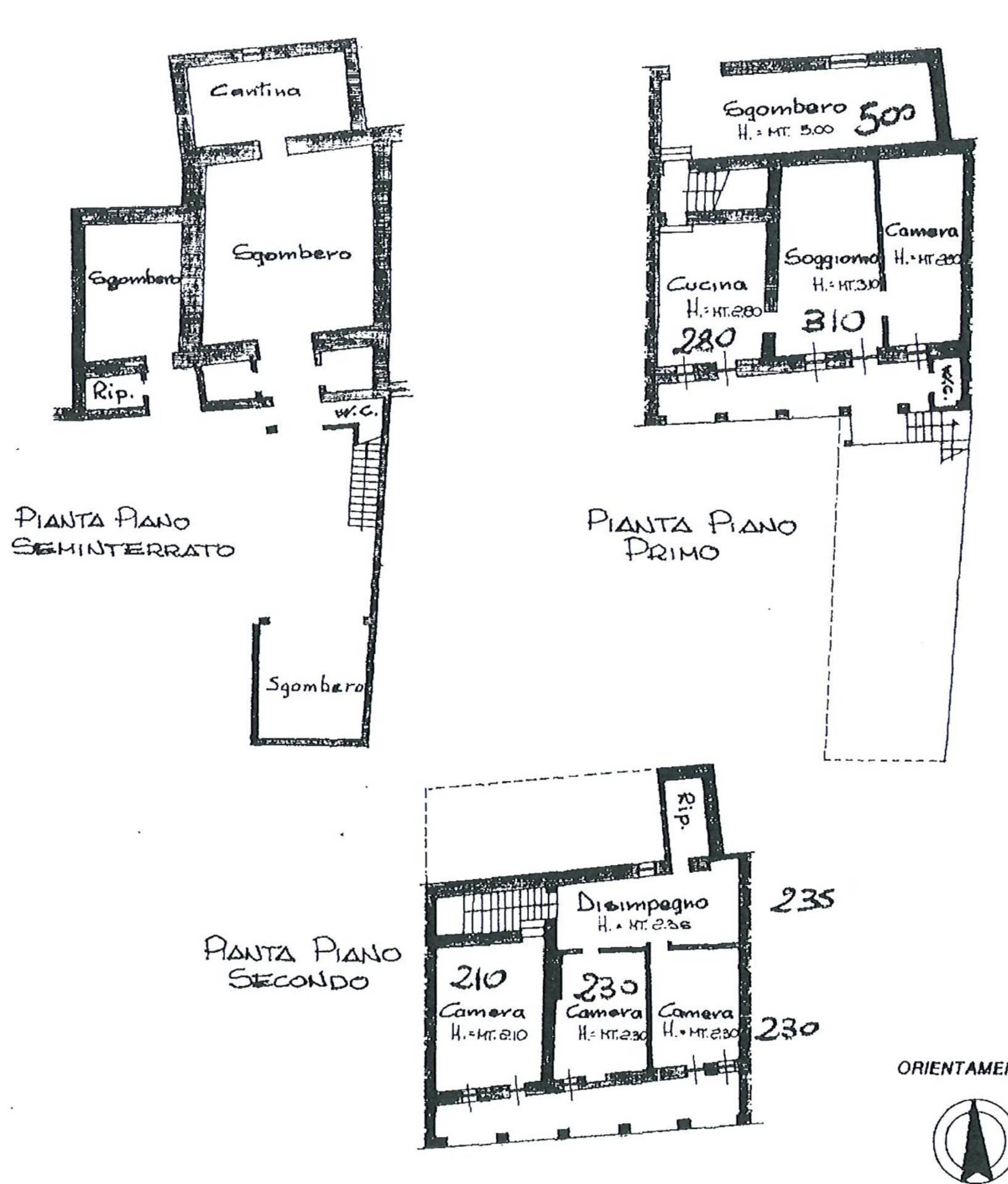 Foto 52 - Semi-detached house frazione Cortanieto, Montiglio Monferrato - floor plans 1