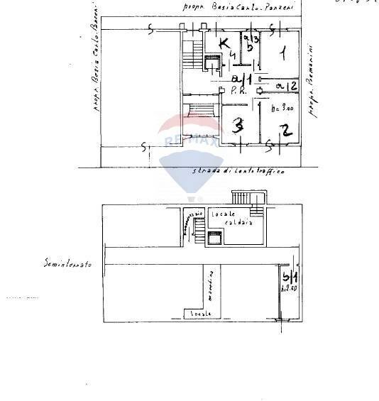 Pianta 2D - Trilocale VIA MILANO
 
48, Cologno Monzese - planimetria 1