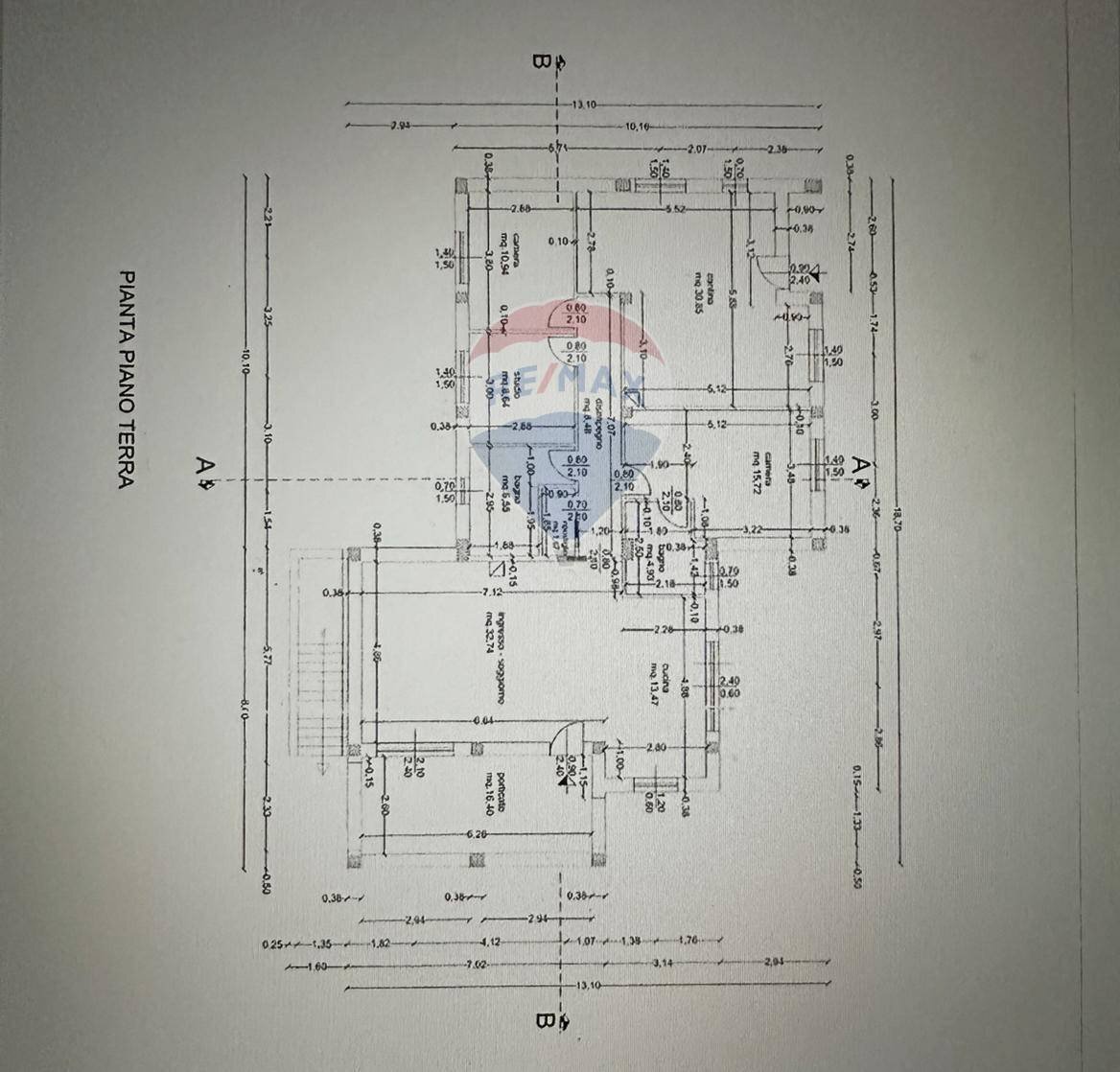 Pianta 2D - Terreno edificabile Collecorvino - foto 2