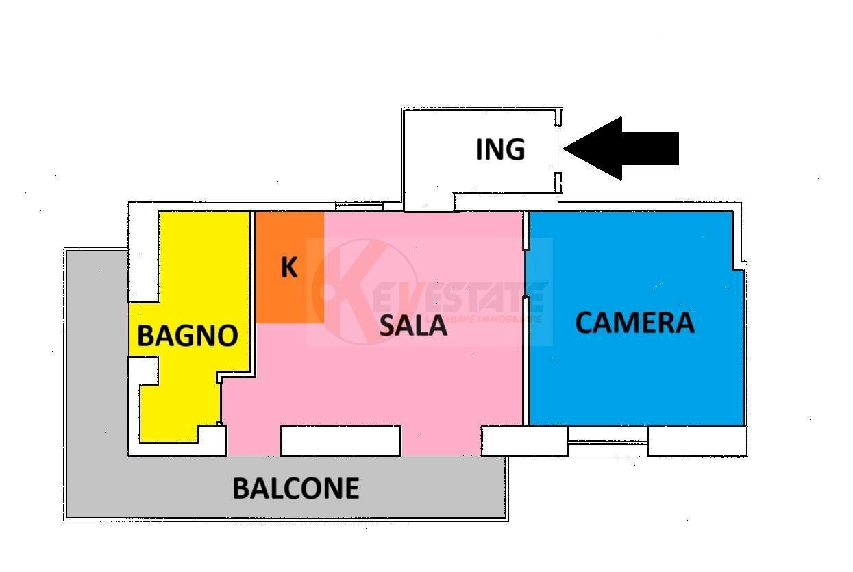 Foto 31 - Quadrilocale Via Napoli
 
5, Bosa - planimetria 1