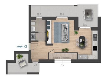 Appartamento Via Oberdan 7, Savigliano (CN), Savigliano - foto 64