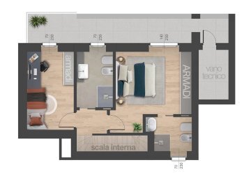 Appartamento Via Oberdan 7, Savigliano (CN), Savigliano - foto 56