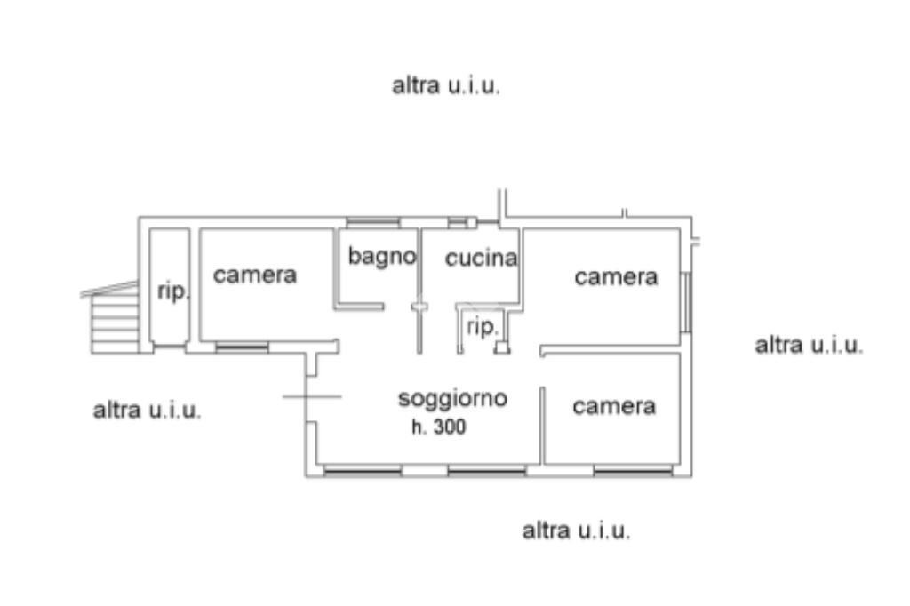 Villa Strada della Pineta, Andora - planimetria 1