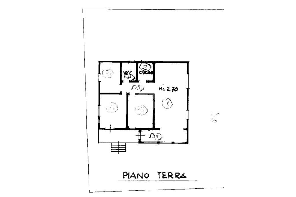 Independent house Via della Crociata, Sarzana - floor plans 1