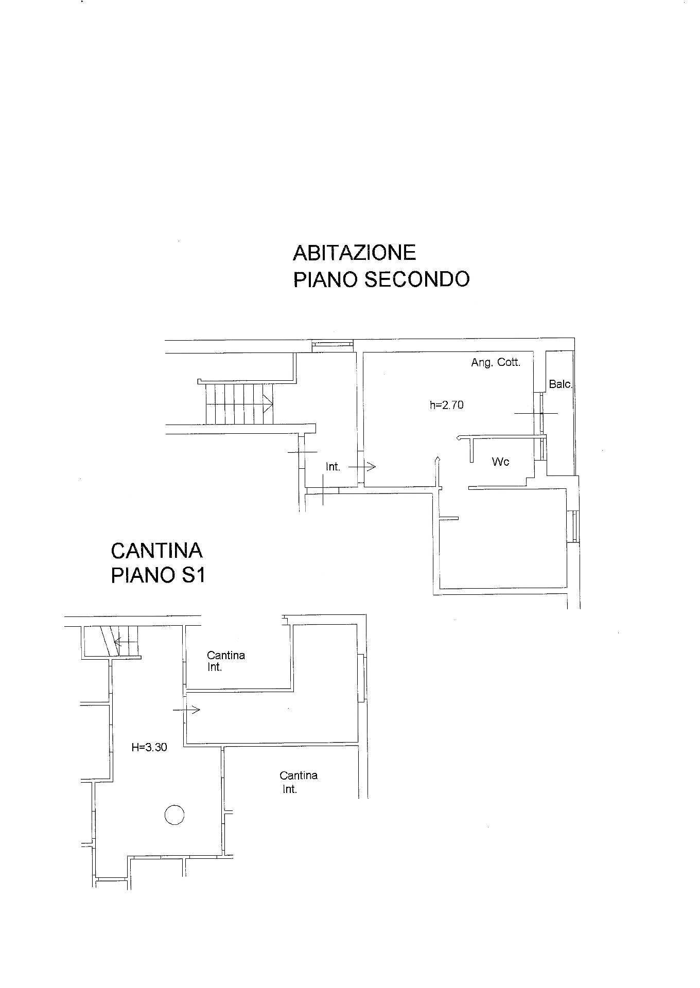 Foto 28 - Bilocale Via Della Efemera
 
71, Roma - planimetria 1