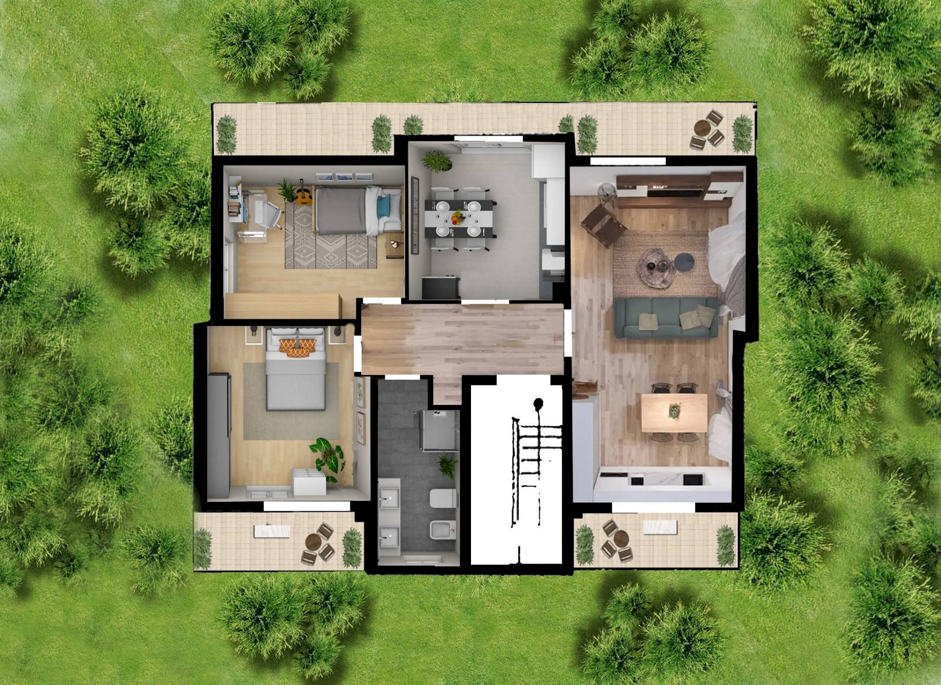 Foto 1 - Villa via lombardia, Roncello - photo 1