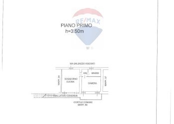 Pianta 2D - Bilocale Via Visconti
 
9, Vanzaghello - foto 18