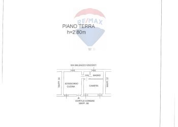 Pianta 2D - Bilocale Via Visconti
 
9, Vanzaghello - foto 19