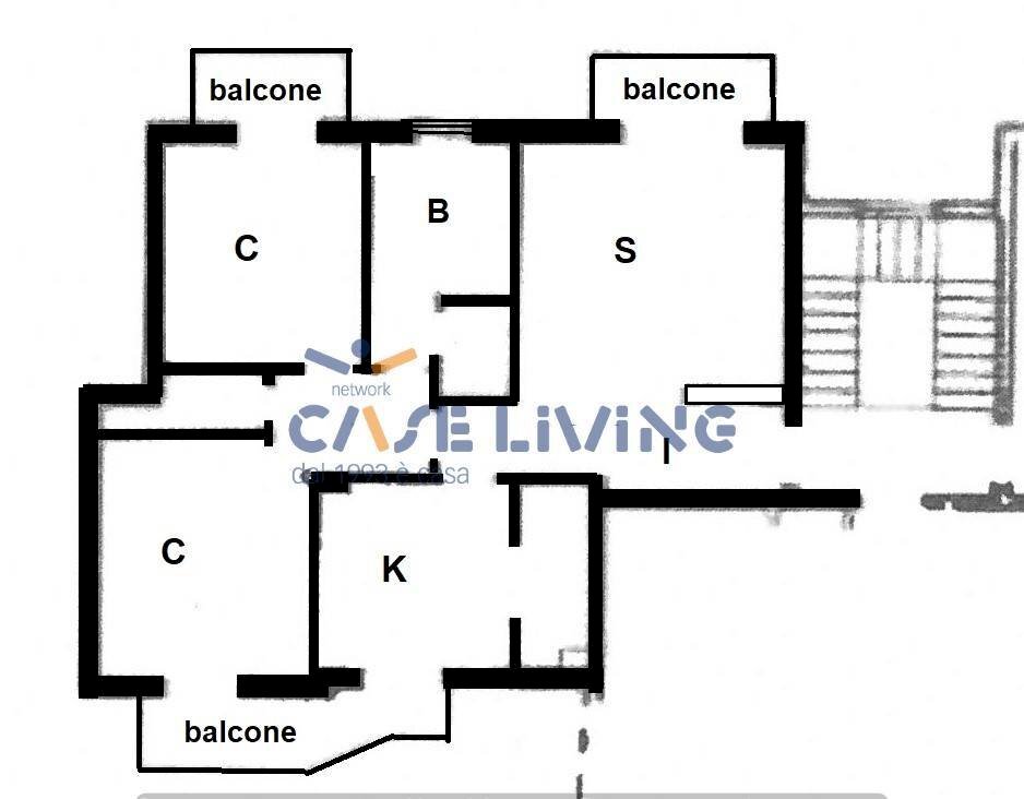 Foto 23 - Trilocale Via Alcide de Gasperi
 
13/a, Vignate - planimetria 1