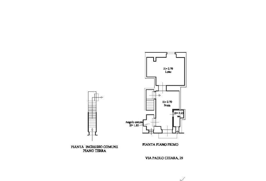 Foto 10 - Bilocale VIA PAOLO CHIARA
 
29, Martina Franca - planimetria 1