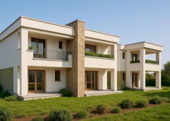 Facciata - Villa a Schiera Posada - foto 1