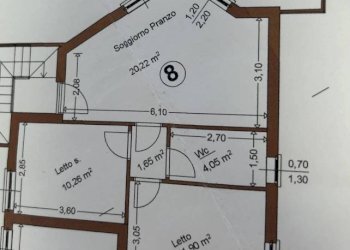 Planimetria - Three-room apartment Torpè - photo 16