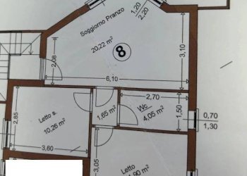 Planimetria - Three-room apartment Torpè - photo 10