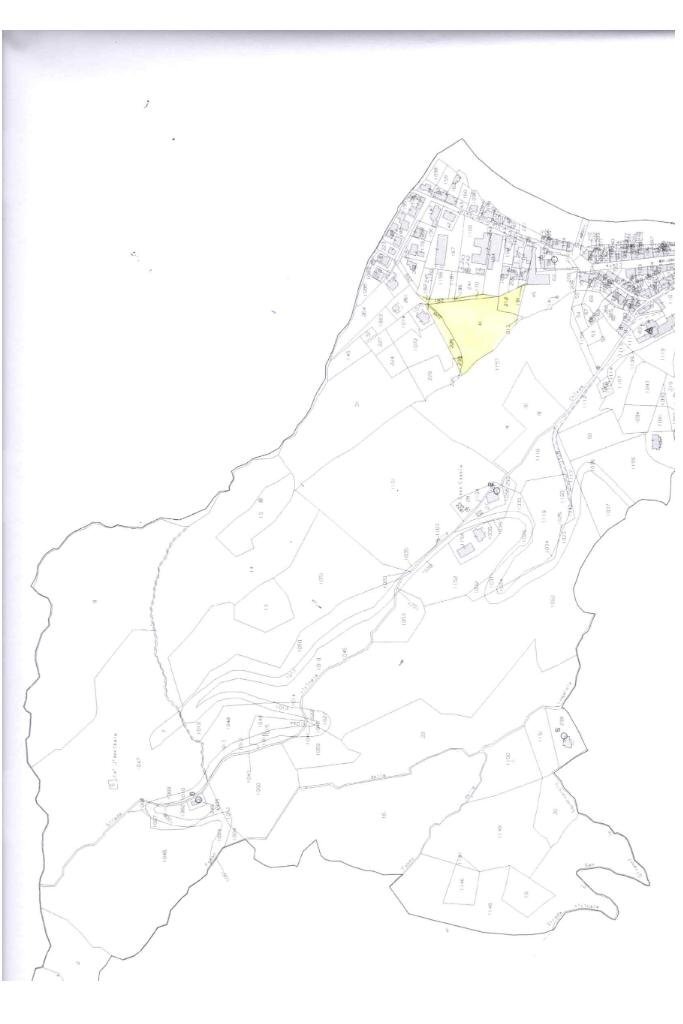 Terreno agricolo Via Piolanti, Civitella di Romagna - planimetria 1