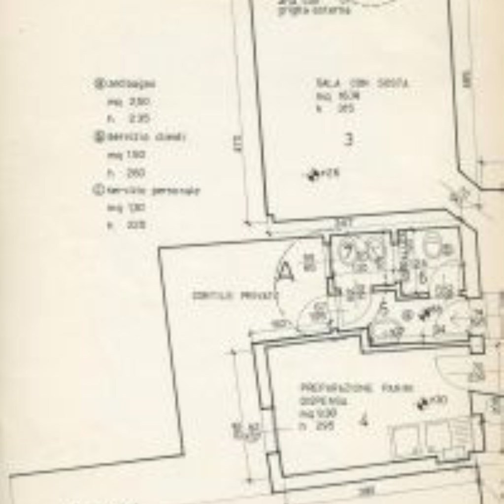 Shop Via Sant'Isaia, Bologna (neighborhood Malpighi) - floor plans 1