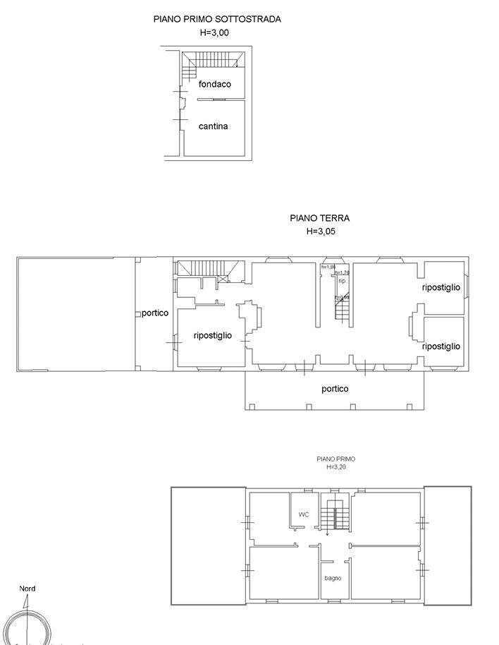 Foto 25 - Rustico Ancarano - planimetria 1