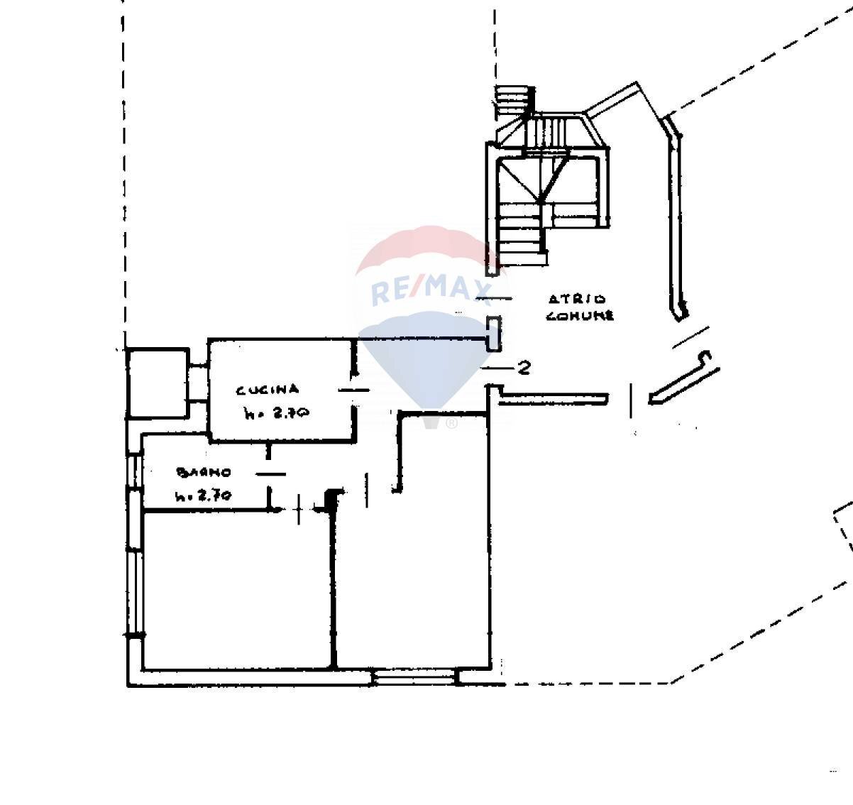 Pianta 2D - Two-room apartment Vai Dalmazia
 
42, Varese - floor plans 1