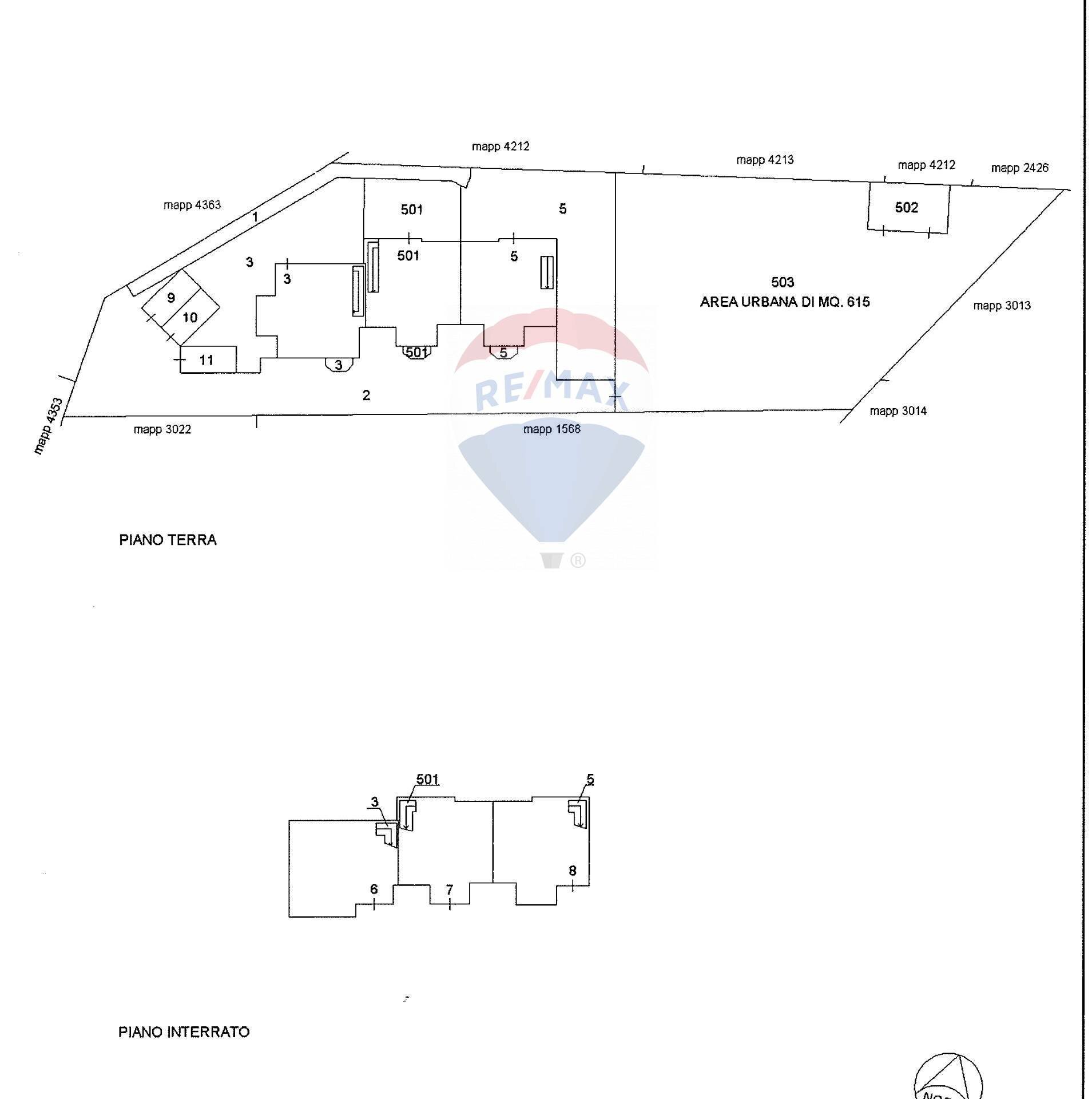 Pianta 2D - Terreno edificabile Via Bellini
 
3A, Saltrio - planimetria 1