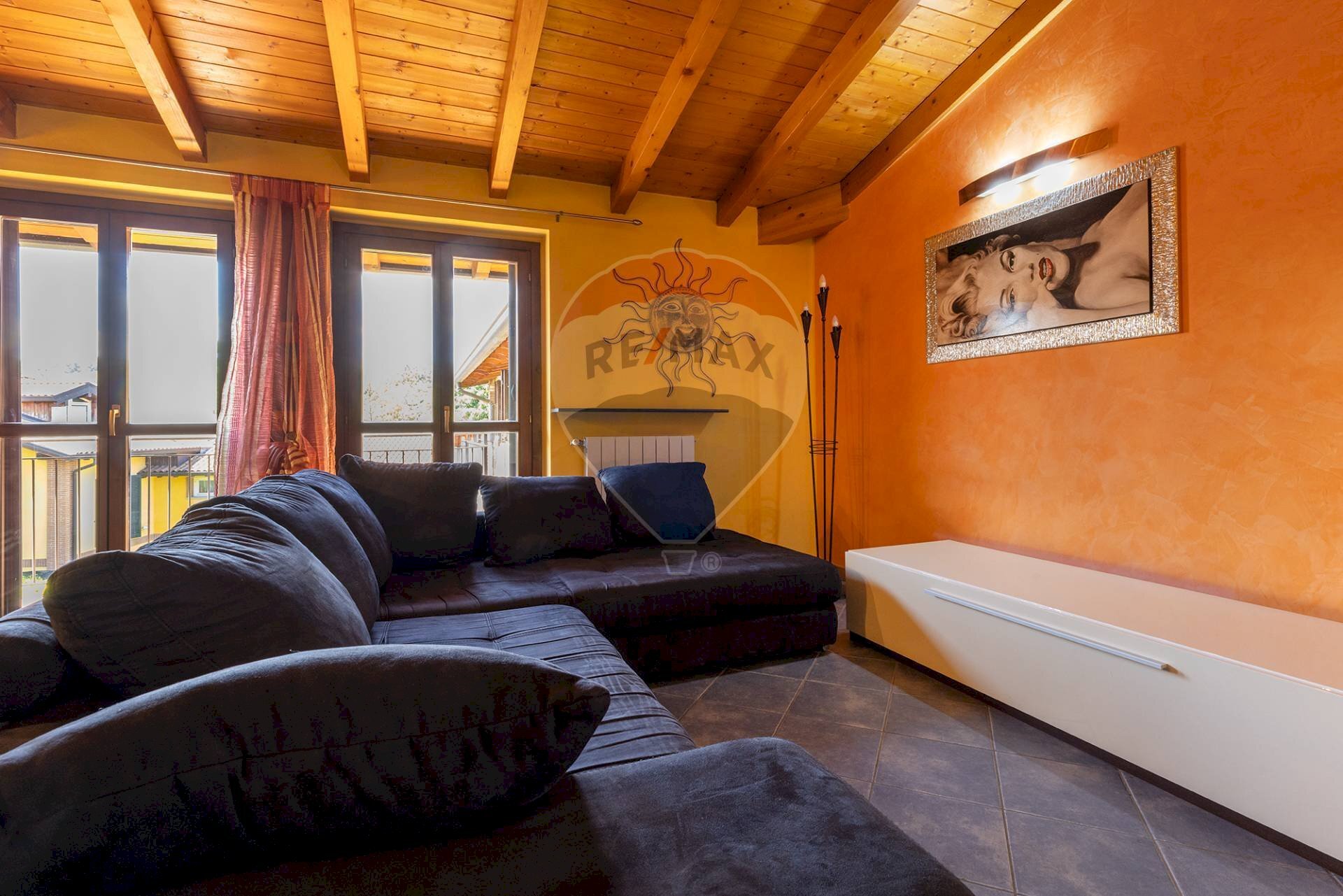 Soggiorno - Trilocale Via Piave
10, Lozza - foto 3