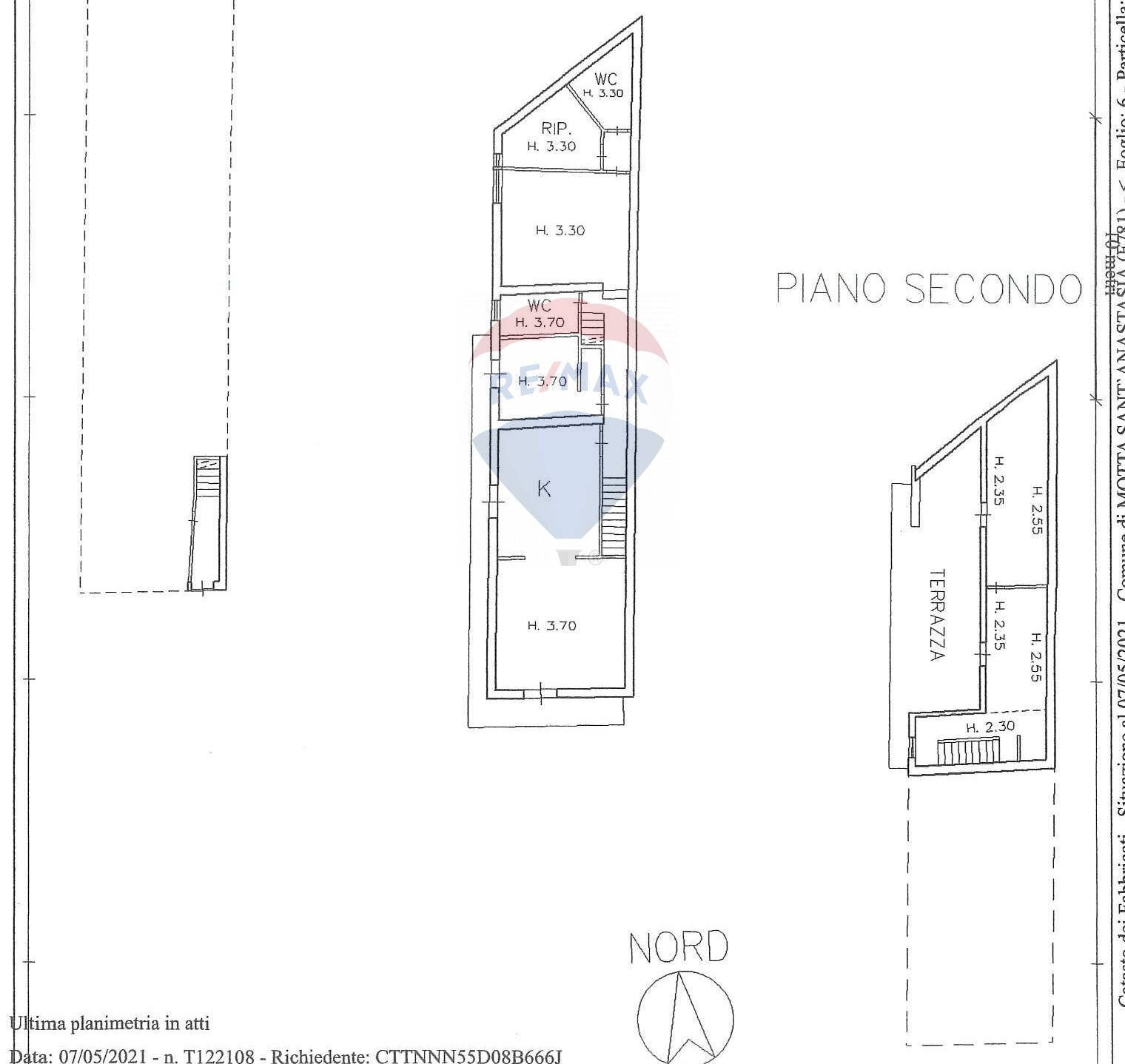 Pianta 2D - Casa indipendente Via Stazione Motta
 
20/22, Motta Sant'Anastasia - planimetria 1