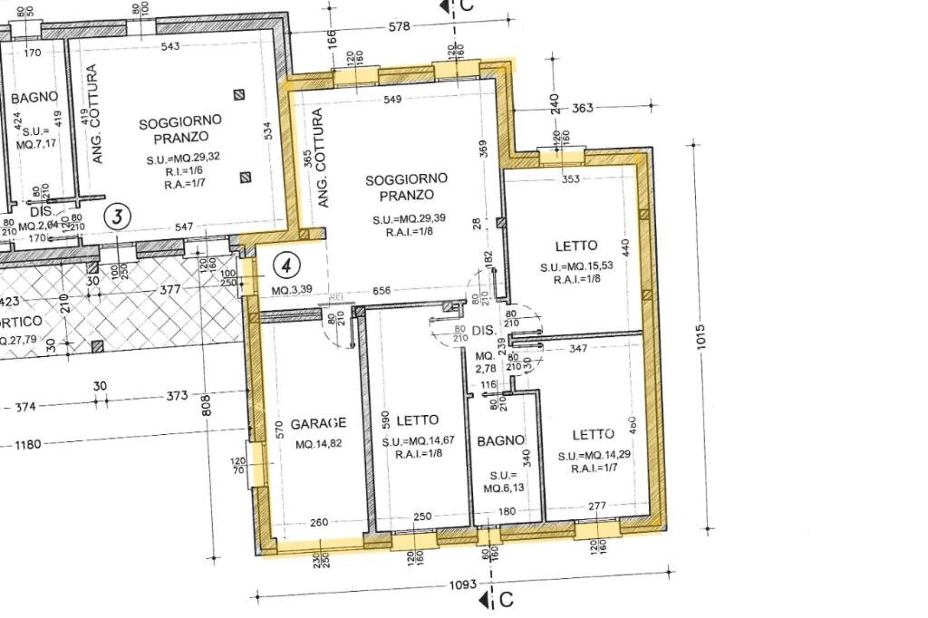 Quadrilocale Via XXIV Maggio, Campegine - planimetria 1