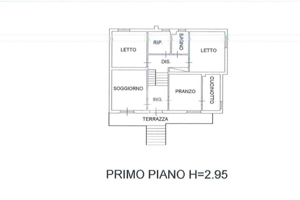 Casa indipendente Via L. Da Vinci, Cadelbosco di Sopra - planimetria 1