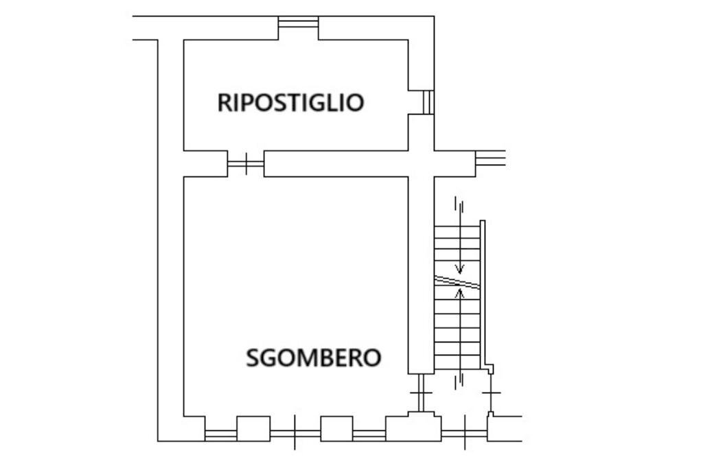 Semi-detached house Via Servour, Revello - floor plans 1