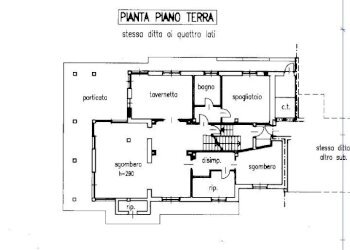 planimetria - Villa Via della Ripa, 53., Cuneo - foto 97