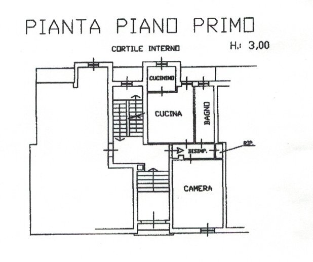 Appartamento via piccinini, 1, Asti - planimetria 1