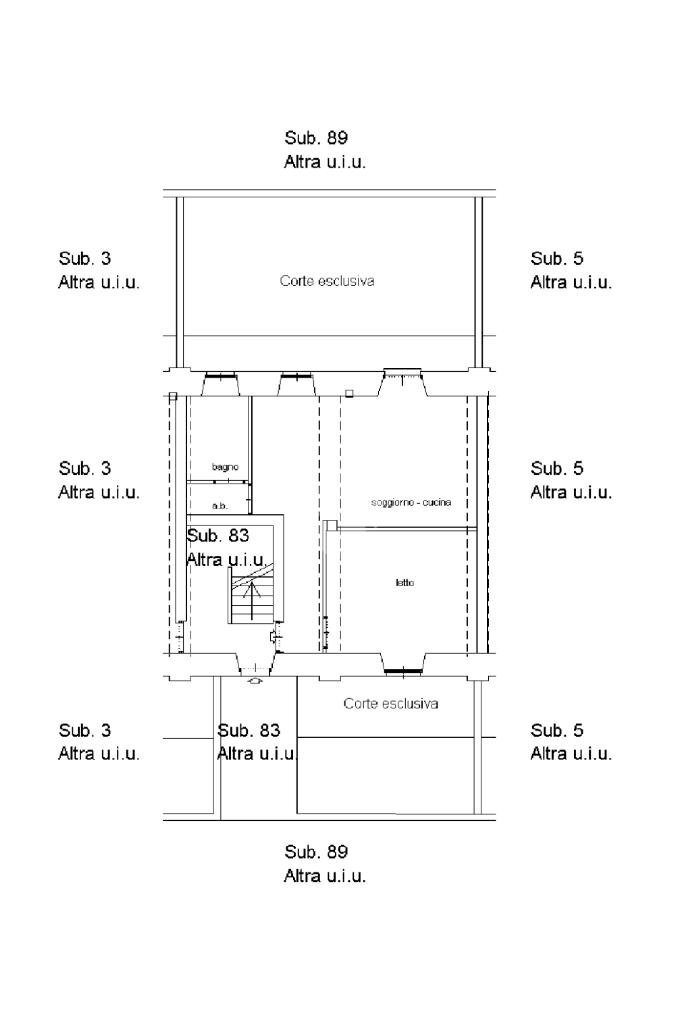 Bilocale Via Tetti Caglieri, Vinovo - planimetria 1