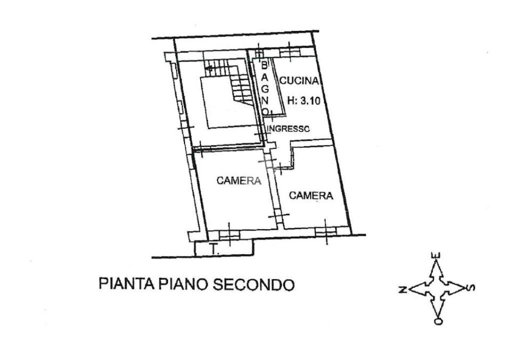 Three-room apartment Corso Bagni, Acqui Terme - floor plans 1