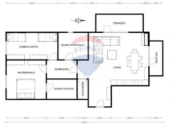 Pianta 2D - Appartamento Artogne - foto 17