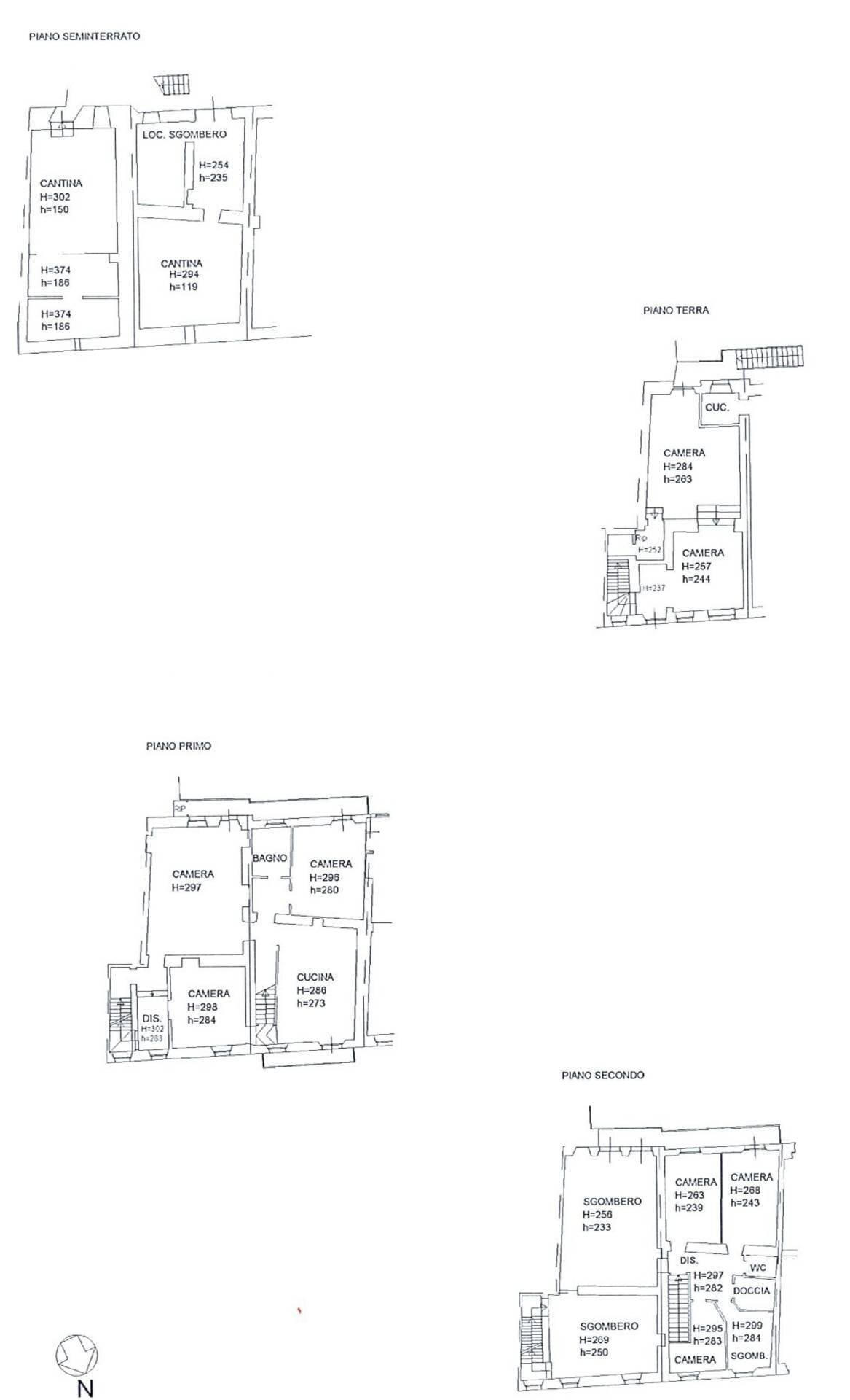 Foto 4 - Stabile - Palazzo via Piesenzana
 
39, Montechiaro d'Asti - planimetria 1