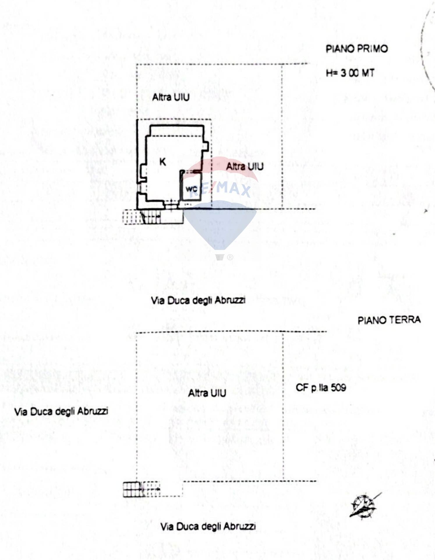 Pianta 2D - One-room apartment Via Duca degli Abruzzi
 
46, Cisternino - floor plans 1
