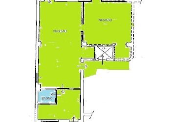 Planimetria - Shop Cuneo (neighborhood Centro) - photo 1