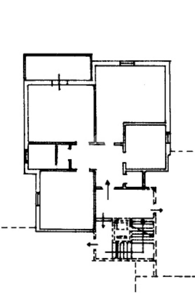 Trilocale Via G. B. Bazzoni, Trezzo sull'Adda - planimetria 1