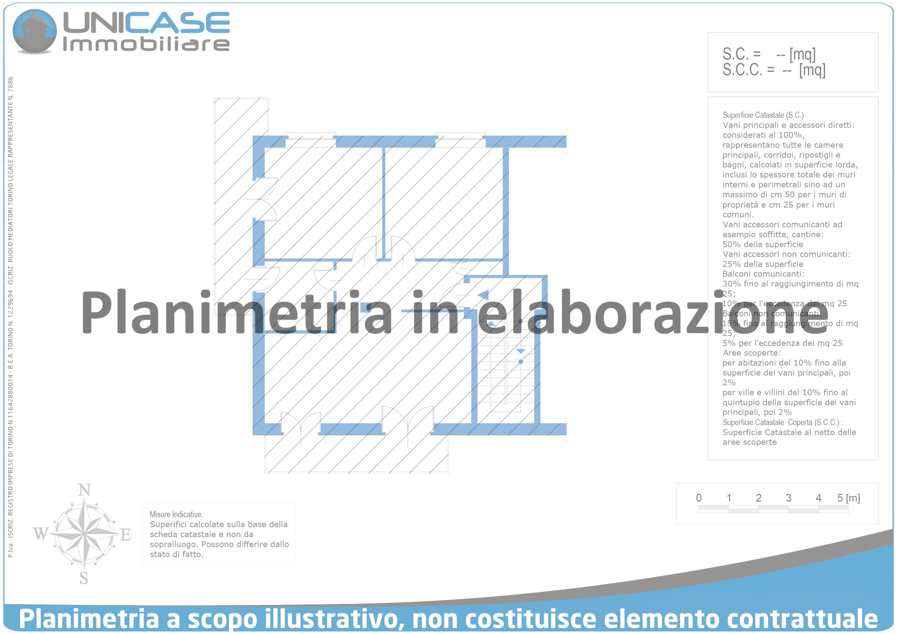 Villa strada Cesani Granero, 6, Bricherasio - planimetria 1
