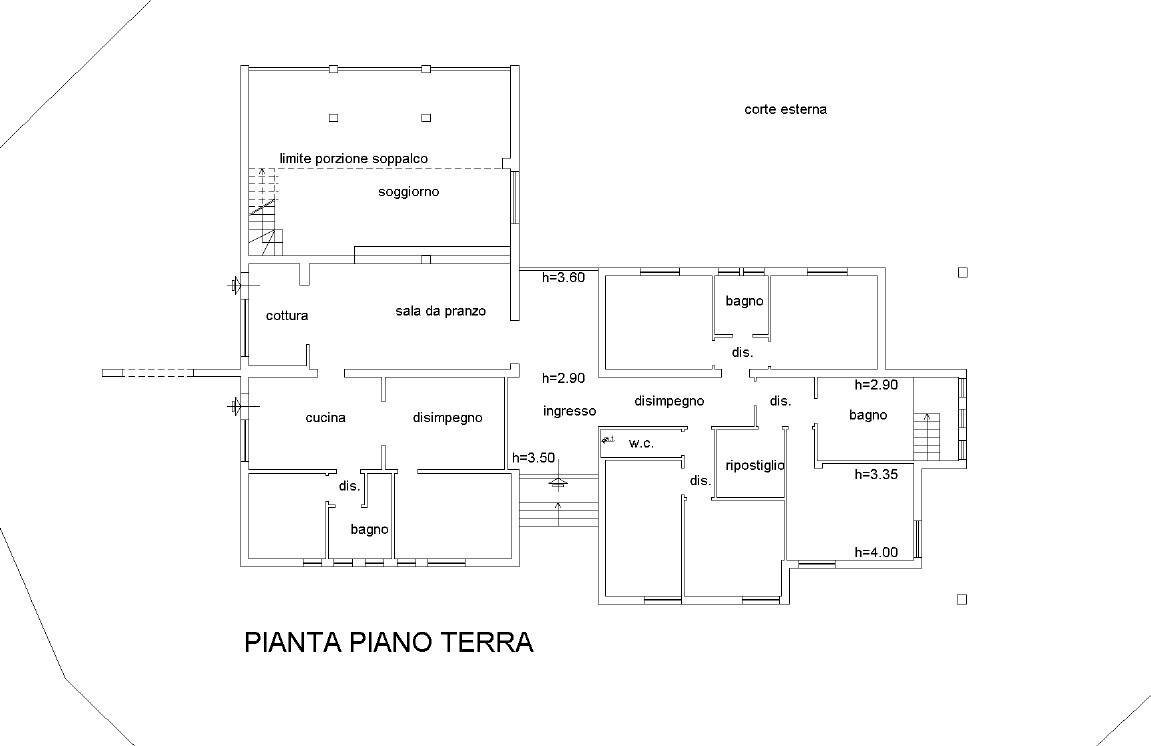 Foto 50 - Villa VALLE DELLA MORTE, Sant'Elpidio a Mare - floor plans 1