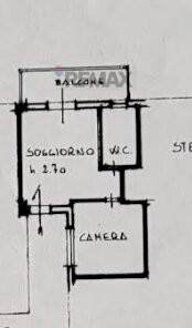 Pianta 2D - Two-room apartment Via Zambelli
 
1, Porto Azzurro - floor plans 1