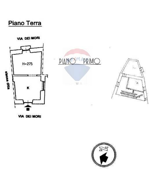 Pianta 2D - Three-room apartment Via Dei Mori
 
21, Navelli - floor plans 1