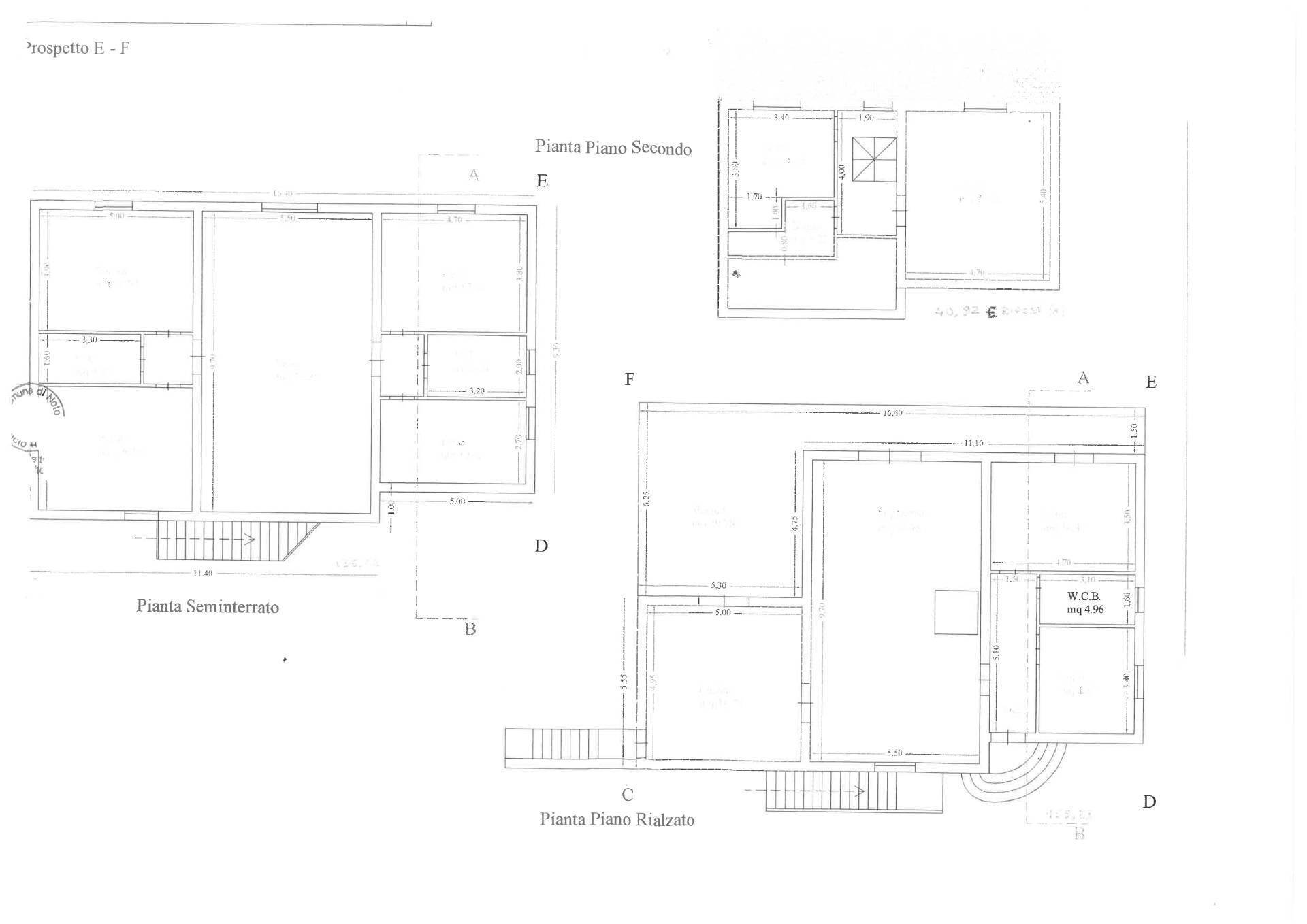 Foto 20 - Villa contrada san corrado fuori le mura, Noto - planimetria 1
