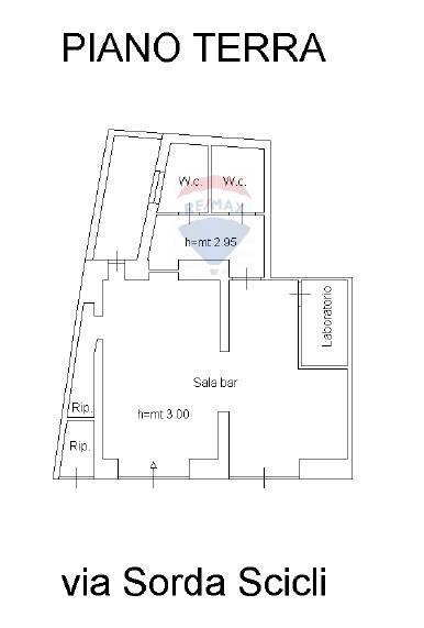Pianta 2D - Locale Commerciale via Sorda Scicli
 
8 /10 /12, Modica - planimetria 1