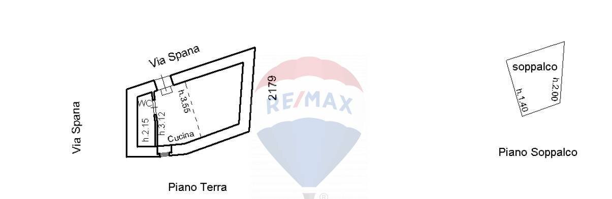 Pianta 2D - Casa indipendente Via Spana
 
19, Scicli - planimetria 1