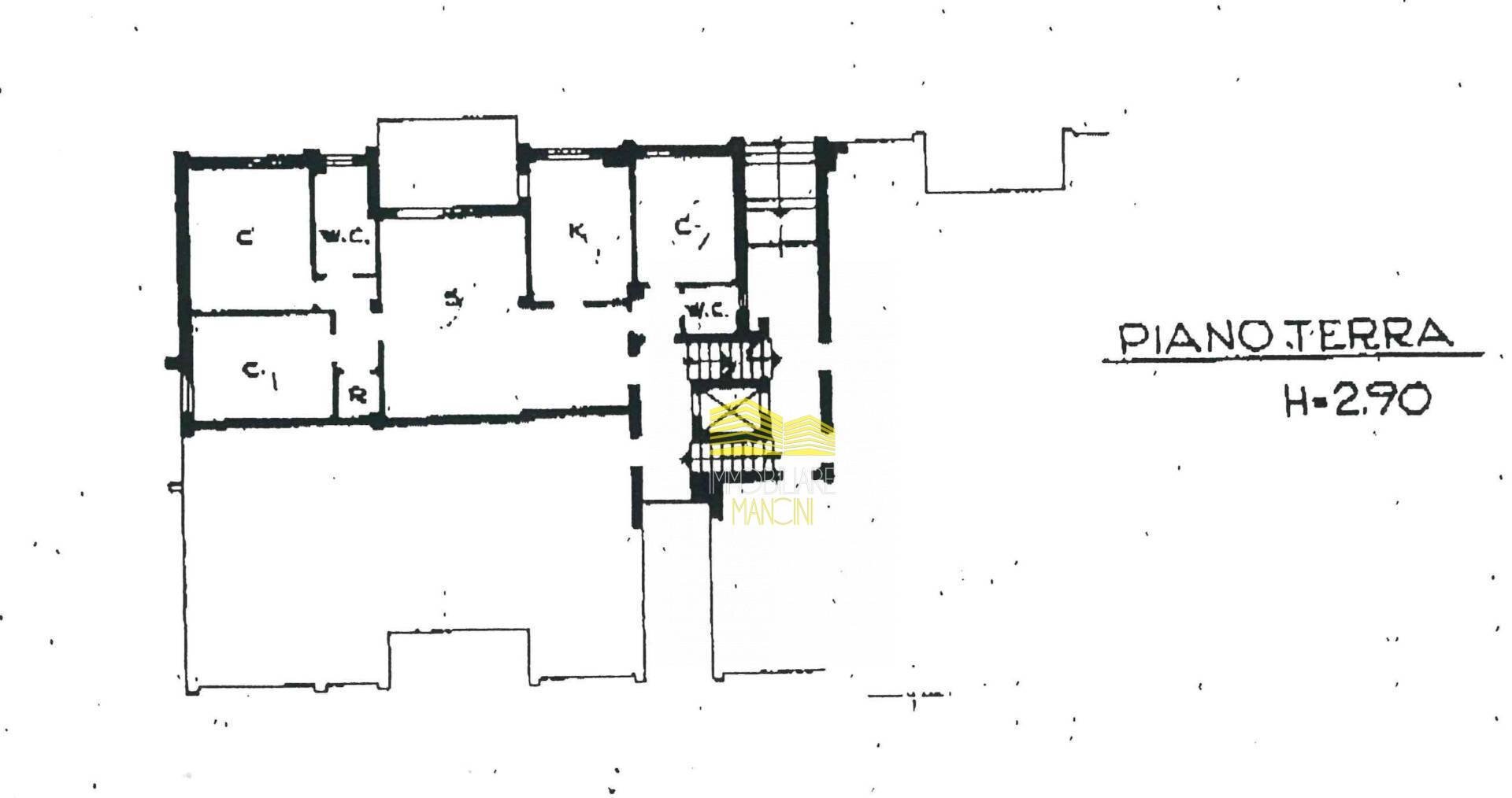 Foto 52 - Quadrilocale VIA GUARNERIO, Trezzo sull'Adda - planimetria 1