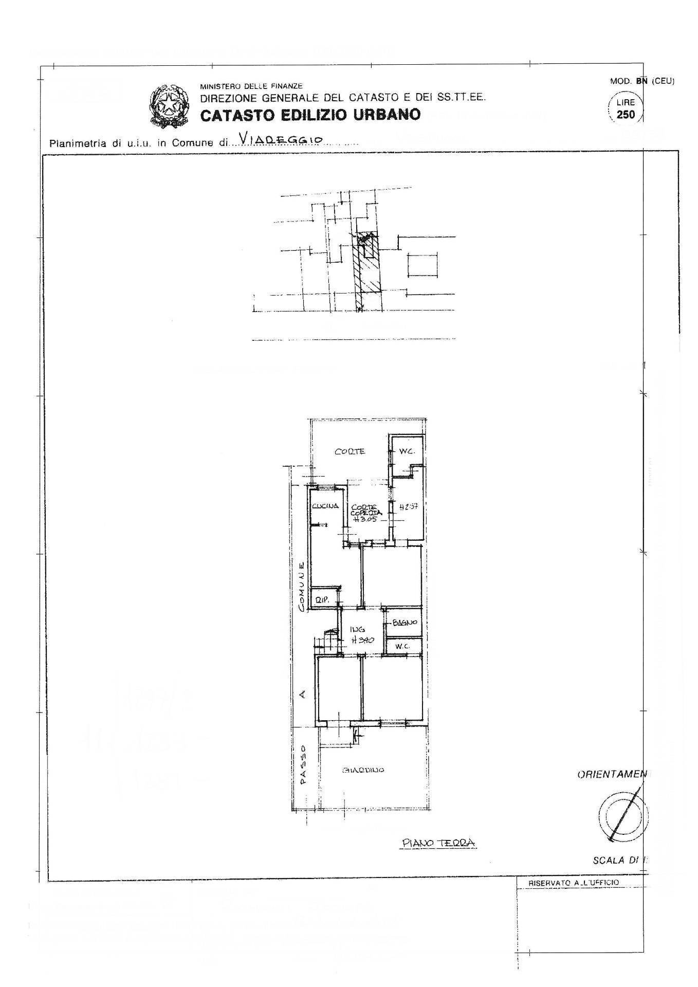Foto 28 - Quadrilocale Via Amerigo Vespucci, Viareggio - planimetria 1