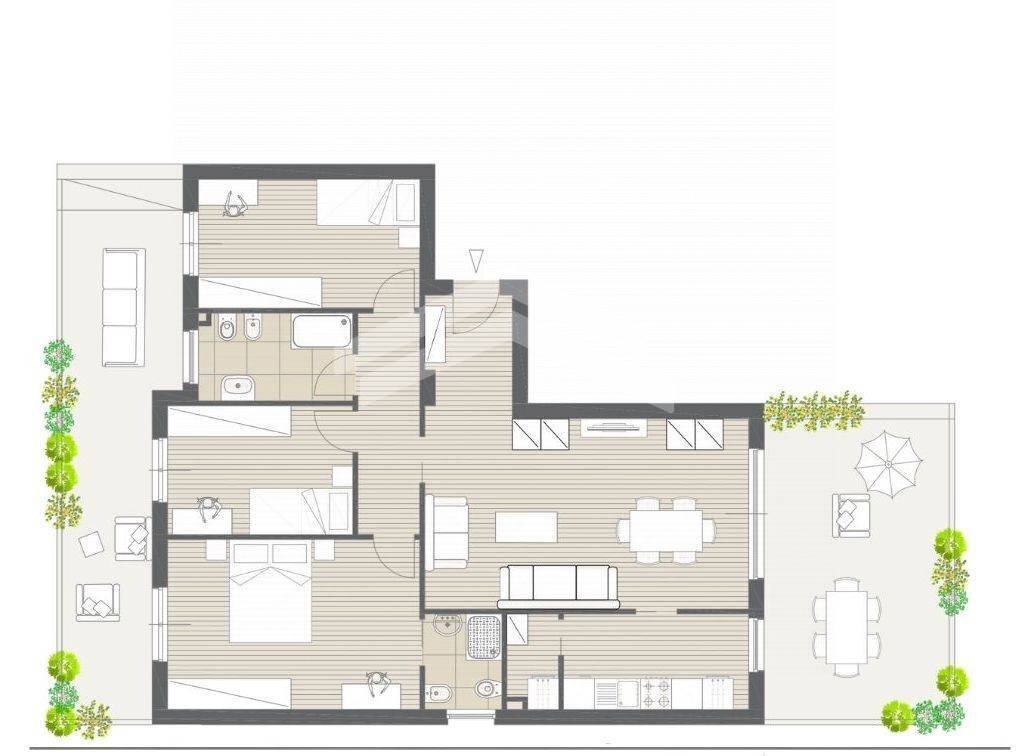 Foto 8 - Quadrilocale Piazza del Papa, Termoli - planimetria 1